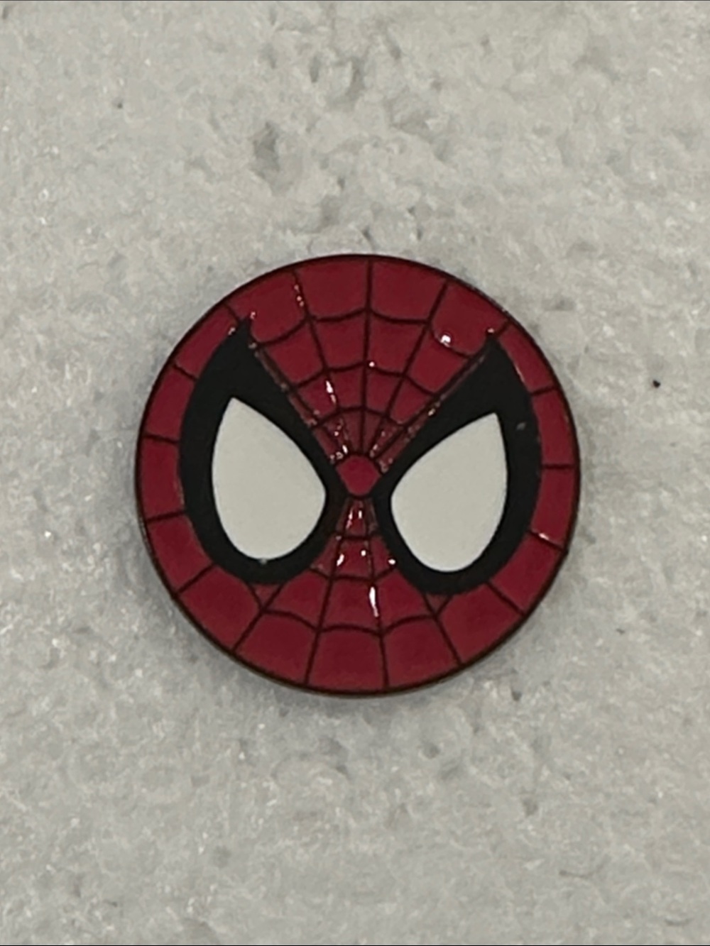 Marvel Red Spiderman Logo Enamel Pin
